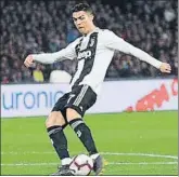  ?? FOTO: EFE ?? Cristiano dejó el Madrid por la Juventus