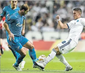  ?? FOTO: AP ?? Branislav Ivanovic (izquierda) en un partido reciente de Europa League con el Zenit