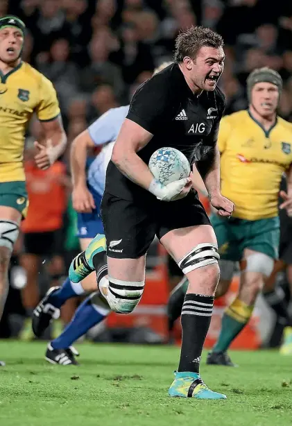  ?? GETTY IMAGES ?? All Blacks loose forward Liam Squire will be joining a Japanese club after the World Cup.