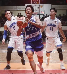  ?? SUNSTAR FILE ?? STREAK. The Cebu City Sharks haven’t lost a game since playing in Cebu for the first time last Oct. 7.