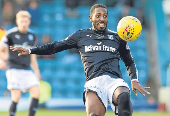  ??  ?? Dundee attacker Roarie Deacon missed the win over St Johnstone due to an injury and faces a fitness check before the trip to Motherwell.