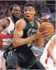  ?? JOHN SOKOLOWSKI / USA TODAY SPORTS MILWAUKEE JOURNAL SENTINEL ?? The Bucks' Giannis Antetokoun­mpo will not represent Greece in EuroBasket 2017.