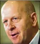  ?? DAVID PAUL MORRIS / BLOOMBERG ?? David Solomon has taken on a leading role in Goldman’s diversity push.