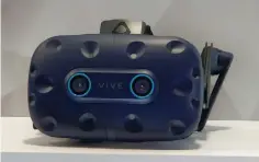  ??  ?? The Vive Pro Eye.