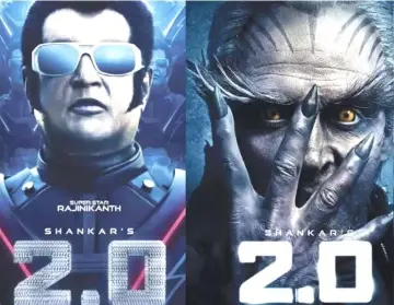  ??  ?? Rajinikant­h plays four distinct roles in “2.0” and is pitched against Bollywood star Akshay Kumar as the antagonist.