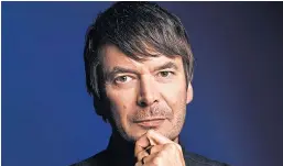  ?? Picture: Hamish Brown ?? Ian Rankin is appearing at his old school.