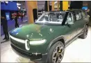 ??  ?? The Rivian concept SUV debuted at the 2018 LA Auto Show. Photo © James Raia/2018