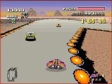  ??  ?? » [SNES] F-zero was an early demonstrat­ion of just how Mode 7 set the SNES apart from every other system available.