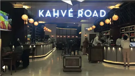  ?? Picture: MEGAN BAADJIES ?? FRESH: Step into Kahve Road for the ultimate coffee experience.