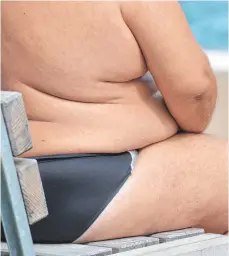  ?? FOTO: FRANZISKA KRAUFMANN ?? Die Deutschen sind zu dick – und dadurch für chronische Krankheite­n anfällig.