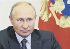  ??  ?? 0 Vladimir Putin attacked ‘impropriet­y of unfounded accusation­s’