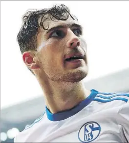  ?? FOTO: EFE ?? Goretzka está siendo observado con lupa por la dirección deportiva azulgrana