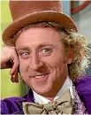  ??  ?? Gene Wilder