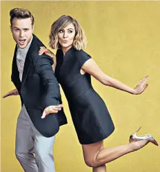  ??  ?? Olly Murs and Caroline Flack, above, the new co-presenters of
The X Factor