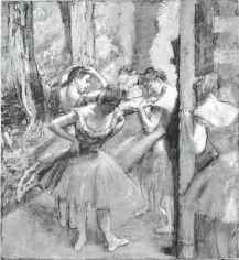  ?? Metropolit­an Museum of Art, New York ?? “Dancers, Pink and Green” is among works by Edgar Degas in an exhibit that recently was at the Museum of Fine Arts, Houston. NEA funding supported the exhibit.