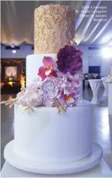  ?? Cake Concepts By Maite Gregorio Photo by Jansen Romero ??