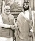  ?? REUTERS ?? Prime Minister Narendra Modi with crown prince Mohammed bin Salman, Buenos Aires, November 29, 2018