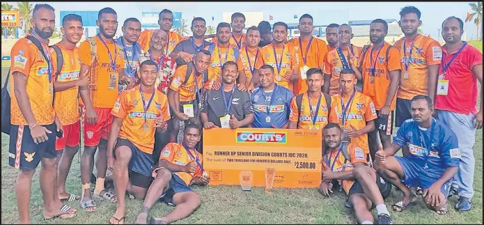  ?? Picture: SUPPLIED ?? Bua football team at the ANZ Stadium earlier this month.