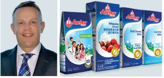  ??  ?? MIKE BONESS, general manager of Fonterra Brands Philippine­s