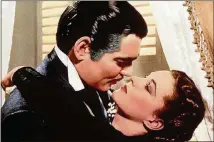  ??  ?? “Gone with the Wind” tells the epic romance of Scarlett O’Hara and Rhett Butler.