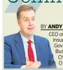  ??  ?? BY ANDY BRIGGS CEO of Aviva UK Insurance and the Government’s Business Champion of Older Workers