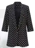  ??  ?? Polka-dot blazer,
£109, Baukjen