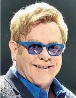  ??  ?? Sir Elton John has announced final tour