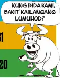  ??  ?? kung bida kami, bakit kailangang lumuhod?