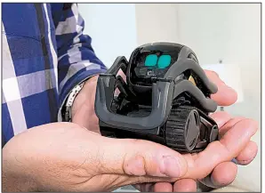  ?? AP ?? Anki Inc., maker of toy robots like this one called Vector, is laying off its 200 workers and is shutting down.