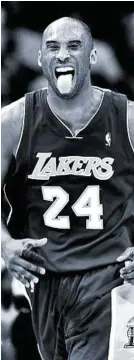  ??  ?? Nach 20 Jahren bei den Lakers: Kobe Bryant beendet seine Karriere