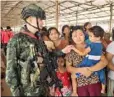  ?? Photo: Bangkok Post ?? A family from Myanmar seeking shelter in Mae Sot.