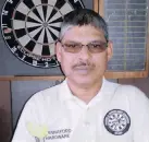  ?? PICTURE: LUCKY LALJEETH ?? Jerry Govender made the KZN Darts team.