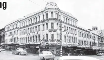  ?? PHOTO: ODT FILES ?? The Savoy building as it looked in 1972.