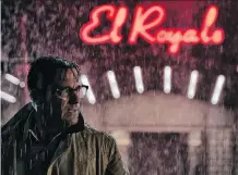  ?? KIMBERLEY FRENCH/20TH CENTURY FOX ?? Jon Hamm is one of a handful of oddball characters in the upcoming movie Bad Times at the El Royale.
