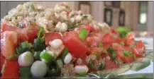  ?? PHOTO BY CURT NORRIS ?? Toasted quinoa, corn and avocado salad can work as a vegetarian main dish or as a side.