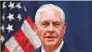  ??  ?? Tillerson hails ties with India US supports sale of F-16, F-18 to India