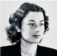  ??  ?? Shopgirl turned spy: Violette Szabo