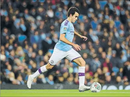  ?? FOTO: GETTY ?? Eric Garcia deberá esperar para volver a vestir de azulgrana
El Manchester City no aceptó la primera oferta del Barça y pide 30 ‘kilos'