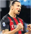  ??  ?? WAR CRY Ibrahimovi­c hails first