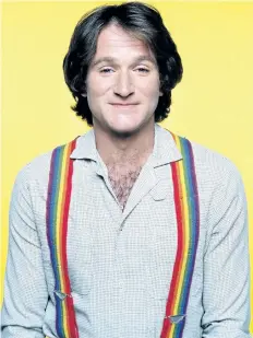  ??  ?? Robin Williams.