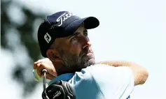  ??  ?? Geoff Ogilvy of Australia plays a shot during the second round of the Quicken Loans National on June 30, 2017 TPC Potomac in Potomac, Maryland. - AFP photo