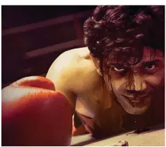  ??  ?? ( Above) Poster of the film Mukkabaaz; ( Left) Anurag Kashyap