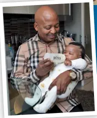 Kenny Kunene splurges on baby son, spends R80k on pram, R8k on