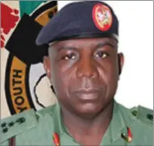  ??  ?? Brigadier General Sule Zakari Kazaure, DG, NYSC