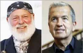  ?? MICHAEL SOH — MATT SAYLES ?? This combinatio­n of 2008 and 2017 photos shows photograph­ers Bruce Weber, left, and Mario Testino. On Saturday The New York Times reported that male models have accused Weber and Testino of unwanted advances and coercion.