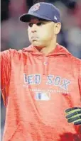  ?? FOTO: AP ?? >Álex Cora, mánager de Red Sox.