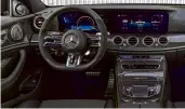  ??  ?? Dual screens include new features, while flagship AMG model comes with a raft of sporty add-ons