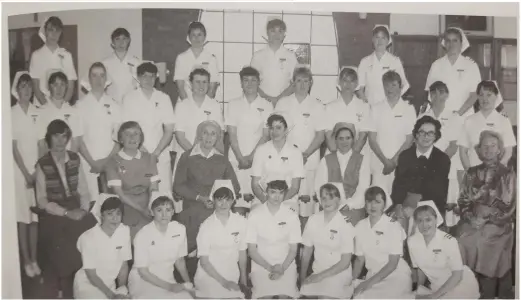  ??  ?? RIGHT: The 1987 May graduates from Our Lady of Lourdes.