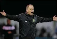  ??  ?? Dave Mackey, who stepped down last weekend as manager of Bray Wanderers after a difficult spell at the SSE Airtricity League Premier League club.