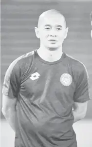  ??  ?? PENGENDALI SABAH FC: Kurniawan Dwi Yulianto.